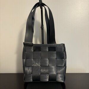 Harvey's Original Seatbelt Gray Messenger Crossbody Bag